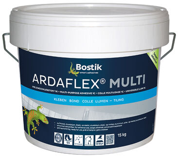 Bostik Vielzweckkleber Ardaflex Multi 1K Hybrid | Farbe: grauweiß | Brutto-/ Nettoinhalt: 15 kg