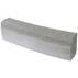 Rundbord Kurvenstein Beton Außenbogen mit Granitvorsatz | Farbe: grau