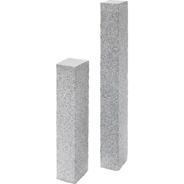 Terralis Palisade Platin Granit grau | Breite: 12 cm | Höhe: 1.75 m | Farbe: grau