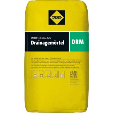 Drainagemörtel DRM | Gewicht (netto): 25 kg | Farbe: grau