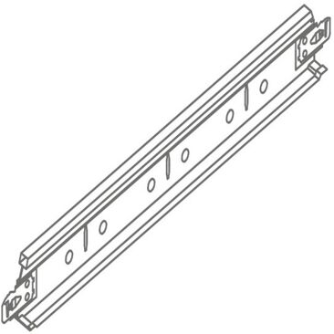 Verbindungsprofil OWA Cliq-24-CT-1250 Metall weiß | Breite: 24 mm | Länge: 1250 mm