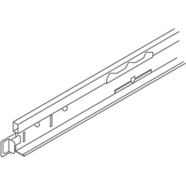 Tragprofil OWA-Nr.45 Stahl weiß | Breite: 24 mm | Länge: 3750 mm