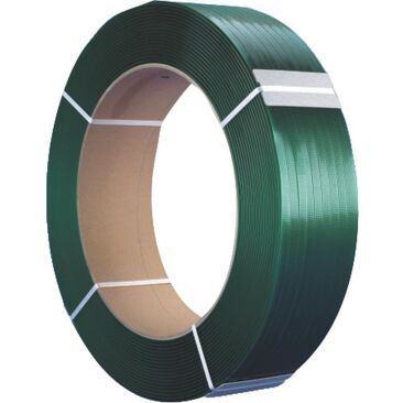 KU-Polyesterband grün | Farbe: grün | Länge: 1200 m | Breite: 18,5 mm