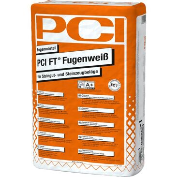 PCI Fugenmörtel FT Fugenweiß | Gewicht (netto): 25 kg | Farbe: weiß