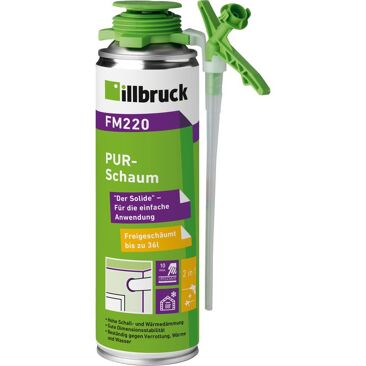 Illbruck Polyurethanschaum FM220 PUR-Schaum | Farbe: gelb | Brutto-/ Nettoinhalt: 500 ml