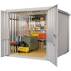 Siebau Materialcontainer MCL 32108 2-flügelige Tür mit Kranaufhängung | Länge: 2985 mm