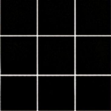 KERMOS Plano Mosaik schwarz matt | Fliese Oberfläche: unglasiert matt | Farbe: schwarz