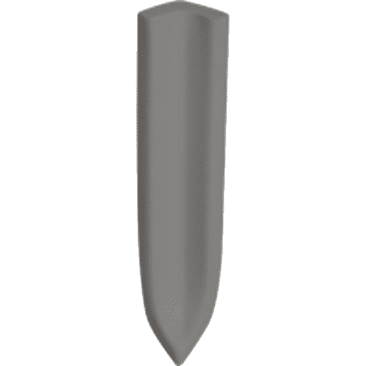 KERMOS Plano Formteile grau matt | Fliese Oberfläche: glasiert matt | Farbe: grau