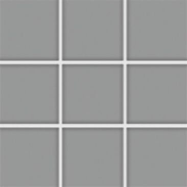 KERMOS Plano Mosaik grau glasiert matt | Fliese Oberfläche: glasiert matt | Farbe: grau