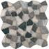 BÄRWOLF Naturstein Mosaik | Fliese Oberfläche:  | Farbe: black, grey
