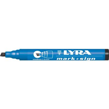 LYRA Marker Mark + Sign medium 2 mm - 6 mm | Farbe: black