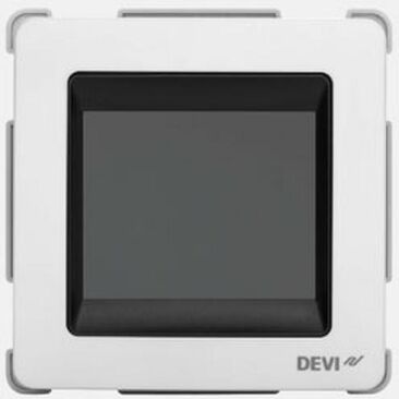 Devi Thermostat DEVIreg Touch | Ausführung: mit Rahmen | Typ: Thermostat