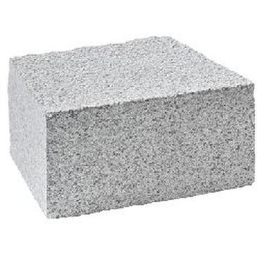 Terralis Naturstein Platin Granit-Mauer allseits gespalten | Farbe: grau | Ausführung: Mauerstein