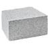 Terralis Naturstein Platin Granit-Mauer allseits gespalten | Farbe: grau | Ausführung: Mauerstein