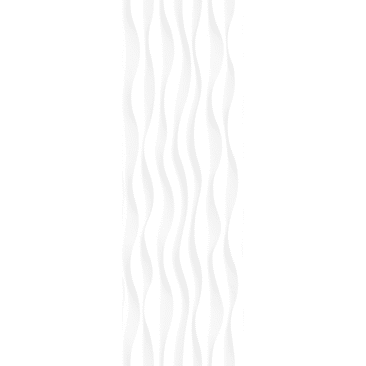 KERMOS Concept Wandfliese weiß glasiert matt strukturiert | Farbe: weiß