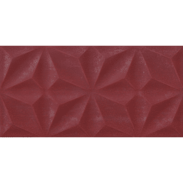 Kerateam Valu Dekor glasiert | Fliese Oberfläche: glasiert | Farbe: bordeaux