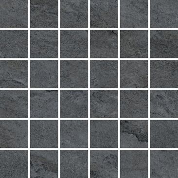 KERMOS New Quarzite Mosaik unglasiert matt | Fliese Oberfläche: unglasiert matt | Farbe: anthrazit