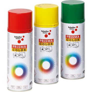 Schuller Eh'klar Farbspray Prisma Color RAL glänzend | Farbe: weiß | Brutto-/ Nettoinhalt: 400 ml