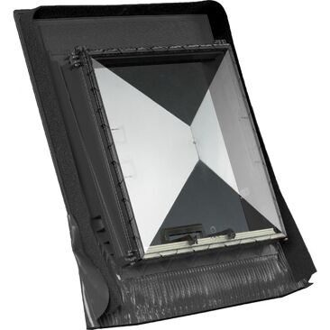 Klöber Dachfenster Prismax Aluminium schwarz | Format (Breite x Höhe): 70,4 cm x 70.4 cm
