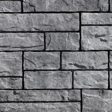 EHL Mauer-Verblender Quada | Farbe: grau-anthrazit-nuanciert | Format: 40,2 x 18 x 6,7 cm
