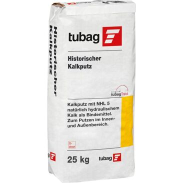 Tubag Kalkputz CS I 25 kg | Druckfestigkeitsklasse: CS I | Gewicht (netto): 25 kg