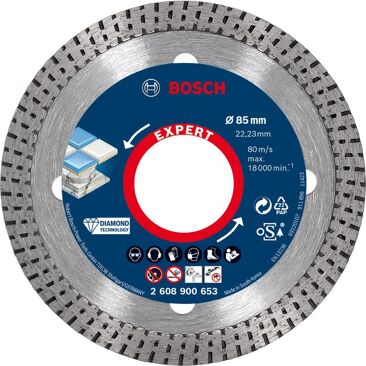 Bosch Expert HardCeramic Diamanttrennscheiben | Durchmesser: 85 mm | Segmenthöhe: 7 mm