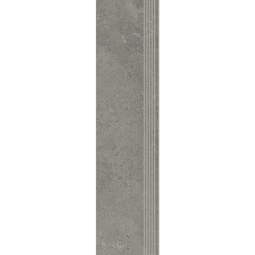 KERMOS Limestone Stufe glasiert matt R10/B | Fliese Oberfläche: glasiert matt | Farbe: grey