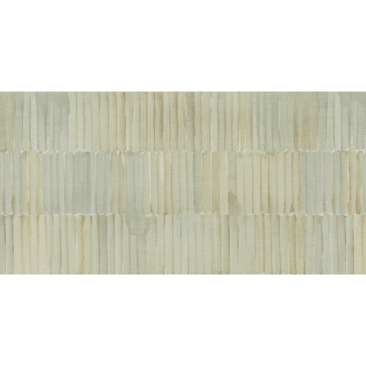 Kerateam Bamboo Dekor glasiert matt | Fliese Oberfläche: glasiert matt | Farbe: grün