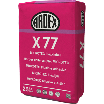 Ardex Flexkleber X77 Microtec | Brutto-/ Nettoinhalt: 25 kg