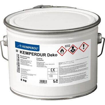 Kemperol Schutzanstrich KEMPERDUR Deko | Farbe: transparent | Brutto-/ Nettoinhalt: 5 kg