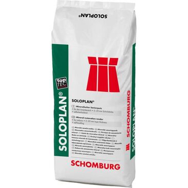 Schomburg Fließspachtel SOLOPLAN | Gewicht (netto): 25 kg | Farbe: grau