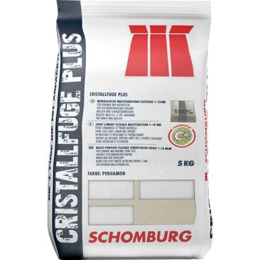 Schomburg Fugenmörtel Christallfuge-Plus | Farbe: silbergrau