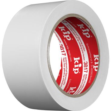 Kip Schutzband glatt | Farbe: weiß | Länge: 33 m | Breite: 50 mm