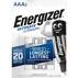 Energizer Batterie Ultimate Lithium | Verpackungsinhalt: 2 Stk | Batterietyp: AAA-Micro
