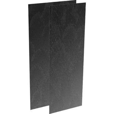 WEDI Montagefertige Oberfläche,Top Wall anthrazit-schwarz | Breite: 90 cm | Länge: 2,5 m