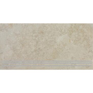 Steuler Limestone Stufe beige unglasiert R10/B | Fliese Oberfläche: unglasiert | Farbe: beige