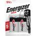 Energizer Batterie Max Alkaline 9V - E-Block | Verpackungsinhalt: 2 Stk | Batterietyp: 9V/E-Block