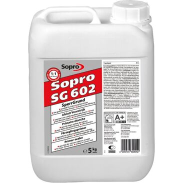 SOPRO Bauchemie SperrGrund SG 602 | Brutto-/ Nettoinhalt: 10 kg