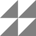 Vitra Retromix Bodenfliese cold triangle medium glasiert matt | Fliese Oberfläche: glasiert matt