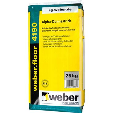Saint-Gobain Weber Alpha-Dünnestrich weber.floor