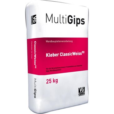 VG Orth Kleber 310 MultiGips Classic | Gewicht (netto): 25 kg | Farbe: weiß