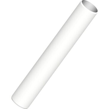 Poloplast POLO-ECO plus PREMIUM PP Rohr SN10 weiß muffenlos | Baulänge: 1 m