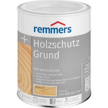 Remmers Holzschutzgrund quellbeständig | Brutto-/ Nettoinhalt: 750 ml | Farbe: farblos