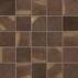 La Faenza Cottofaenza Mosaik glasiert matt R10/B | Fliese Oberfläche: glasiert matt | Farbe: braun
