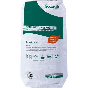 Terralis Drain-Bettungsmörtel T-BM | Gewicht (netto): 25 kg | Farbe: zementgrau