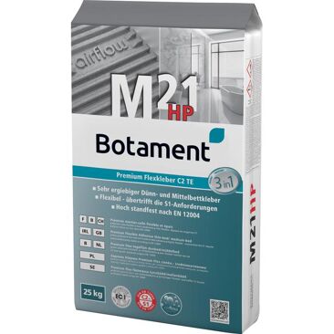 BOTAMENT Flexkleber M21 HP Premium | Farbe: grau | Brutto-/ Nettoinhalt: 25 kg