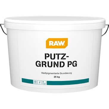 RAW Universalgrundierung Putzgrund PG weiß | Brutto-/ Nettoinhalt: 25 kg | Farbe: weiß