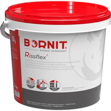 Bornit Reparaturmasse | Gewicht (netto): 12 kg | Farbe: schwarz
