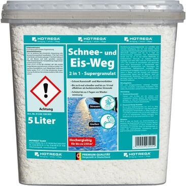 Hotrega Schnee-und Eis-Weg Supergranulat Streumittel | Gewicht (netto): 5 kg