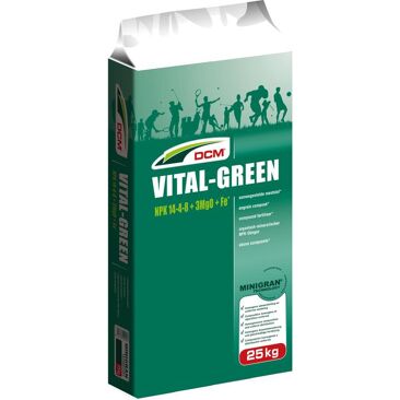 DCM Rasendünger Vital-Green | Gewicht (netto): 25 kg